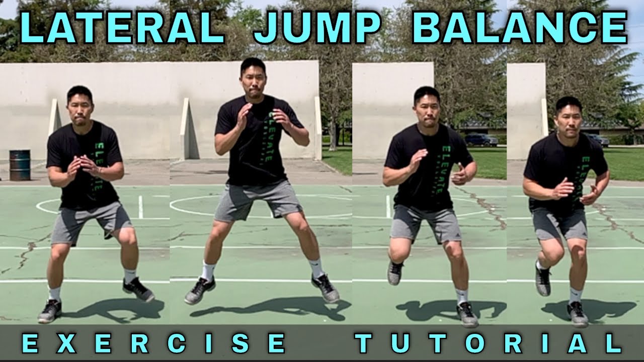 Các bài tập cardio cho nam - Lateral Jump