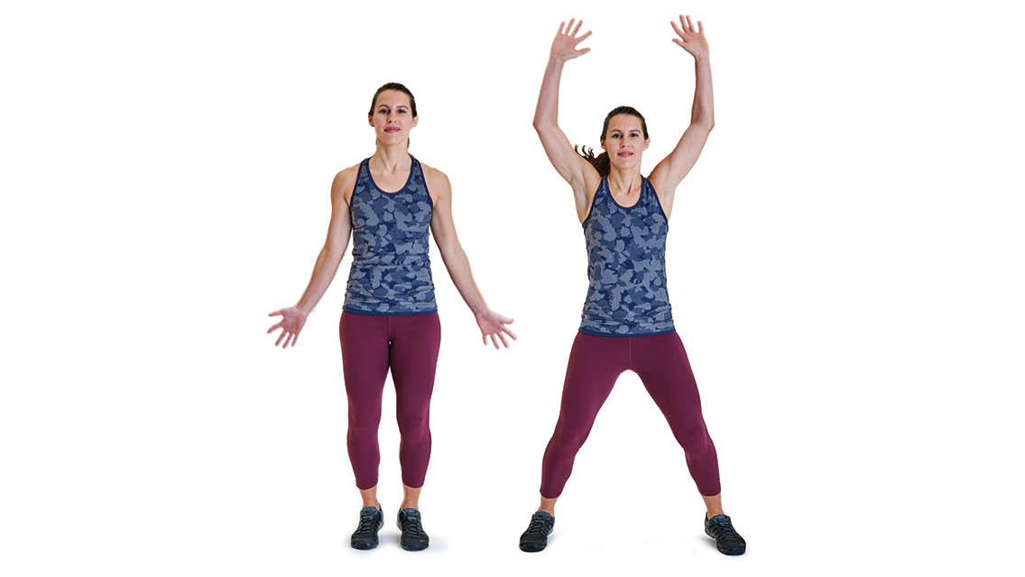 Hướng dẫn cách tập Jumping Jacks cơ bản