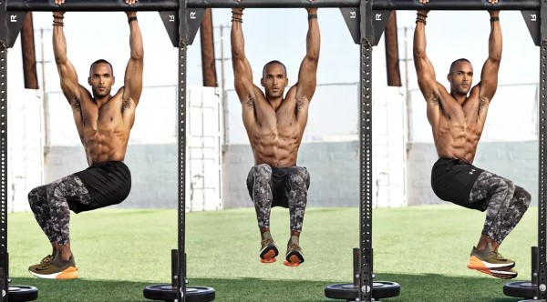 Bài tập siết cơ bụng khi ngồi Oblique pull ups