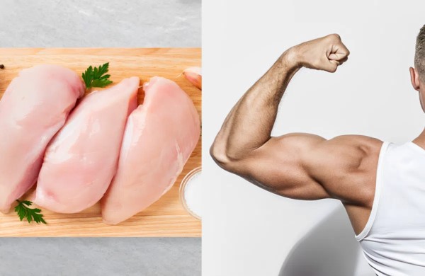 Cải thiện sức khỏe cơ bắp khi tiêu thụ 300g ức gà mỗi ngày